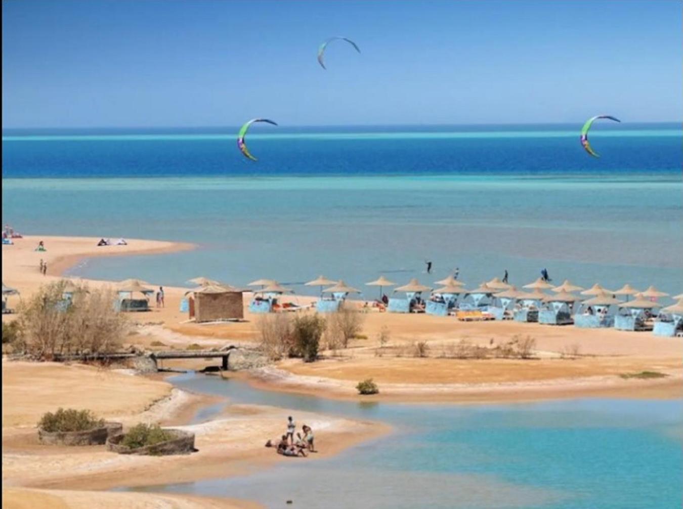 Joynant-Gouna Kite Road-2Room Mangroovy Free Beach Access - Pool View- 洪加達 外观 照片